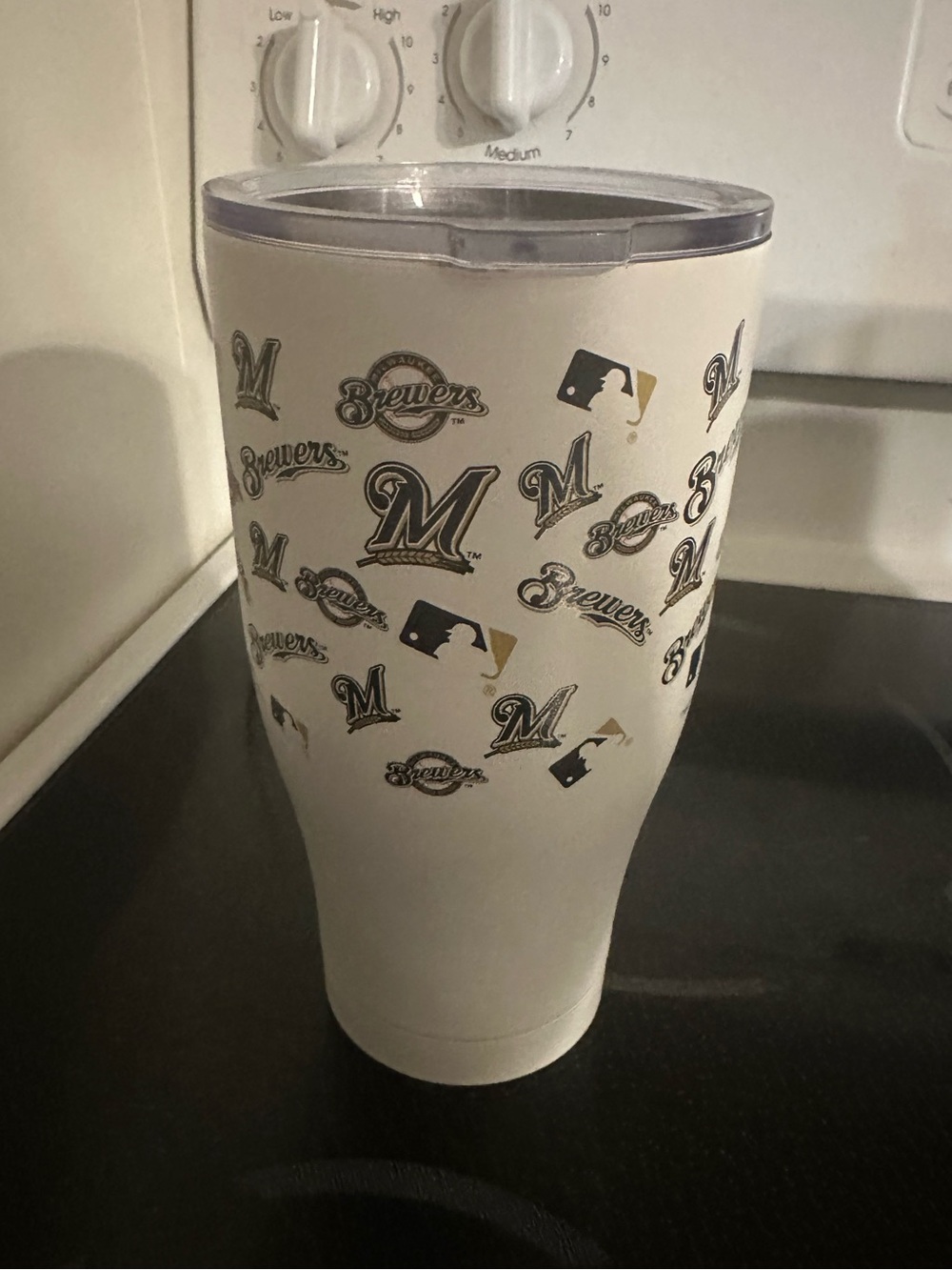 Brewers White Insulated Travel Tumbler